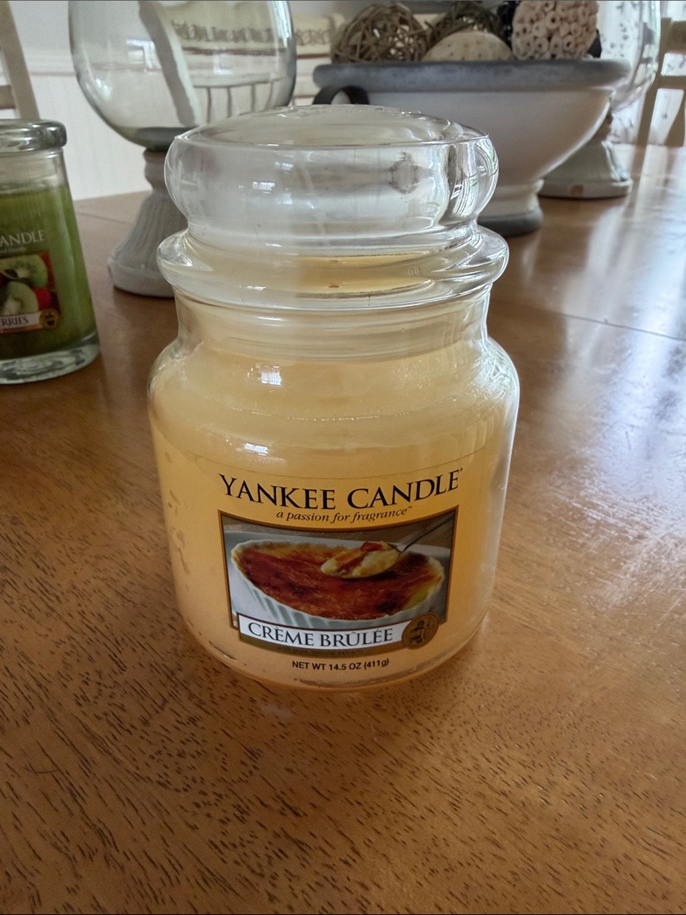 Yankee Candle Medium Jar Candle Cream Brulee New
